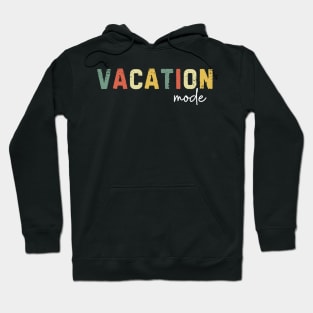 Vintage Vacation Mode For Camping Family Summer in 2024 Hoodie